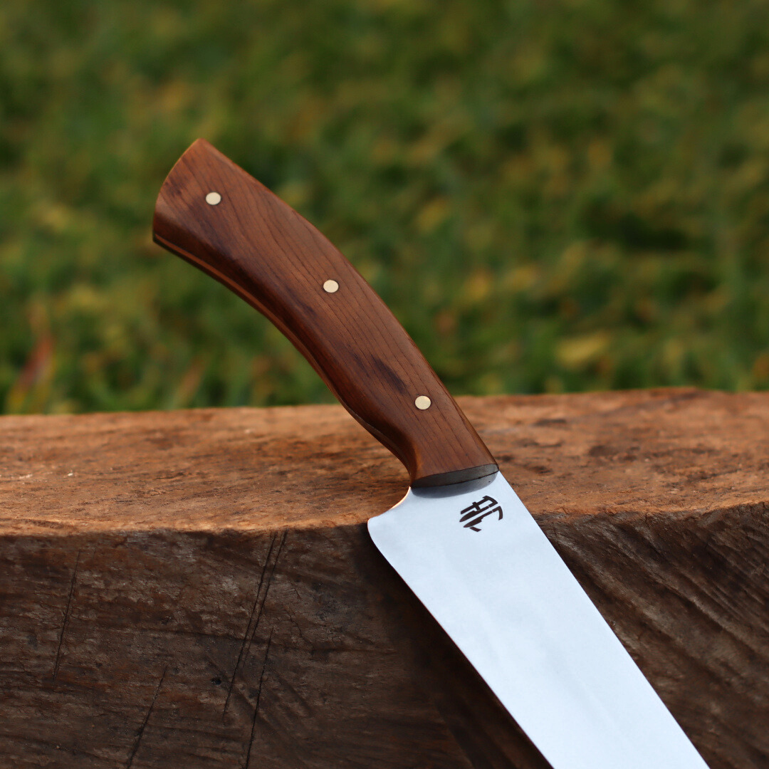 Faca Artesanal para Churrasco Aço Inox  | 9"