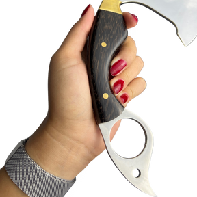 Machadinho Artesanal 25cm - Cabo Full Tang Madeira Tucumã