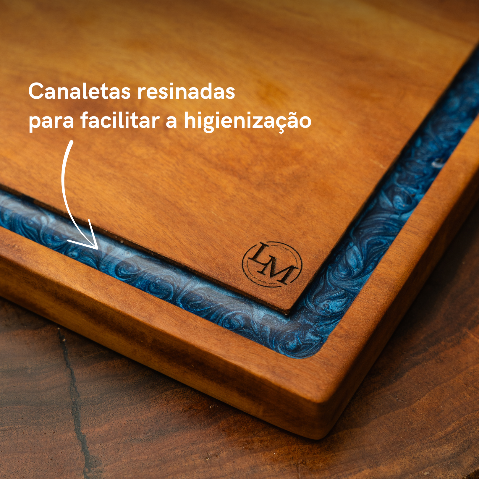 Tábua para servir - Potinhos Porcelana