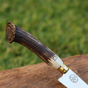 Faca Artesanal para Churrasco Personalizada | Presente | Cervo, Tatu, Cavalo