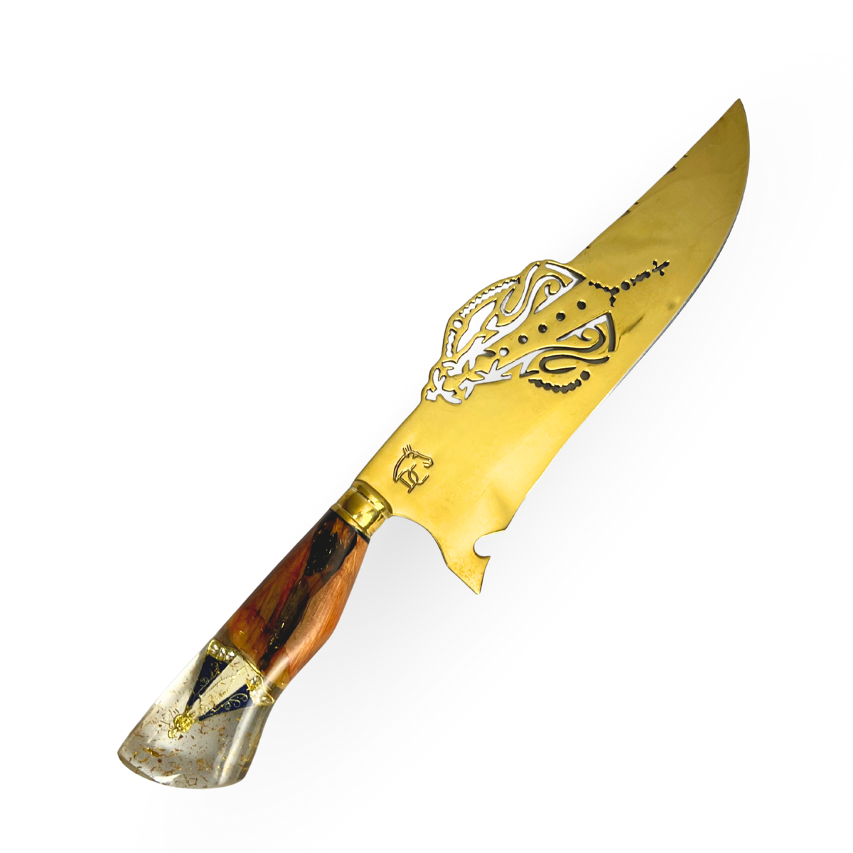 Picanheira Gold 10" - Nossa Senhora - Cabo Madeira Pinho e Resina