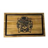 Tábua de Madeira Personalizada Guns N' Roses - 45,5cm x 27cm