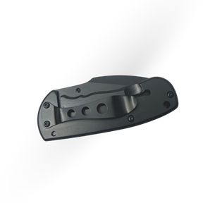 Canivete Tático 15cm - Cabo de Madeira Natural