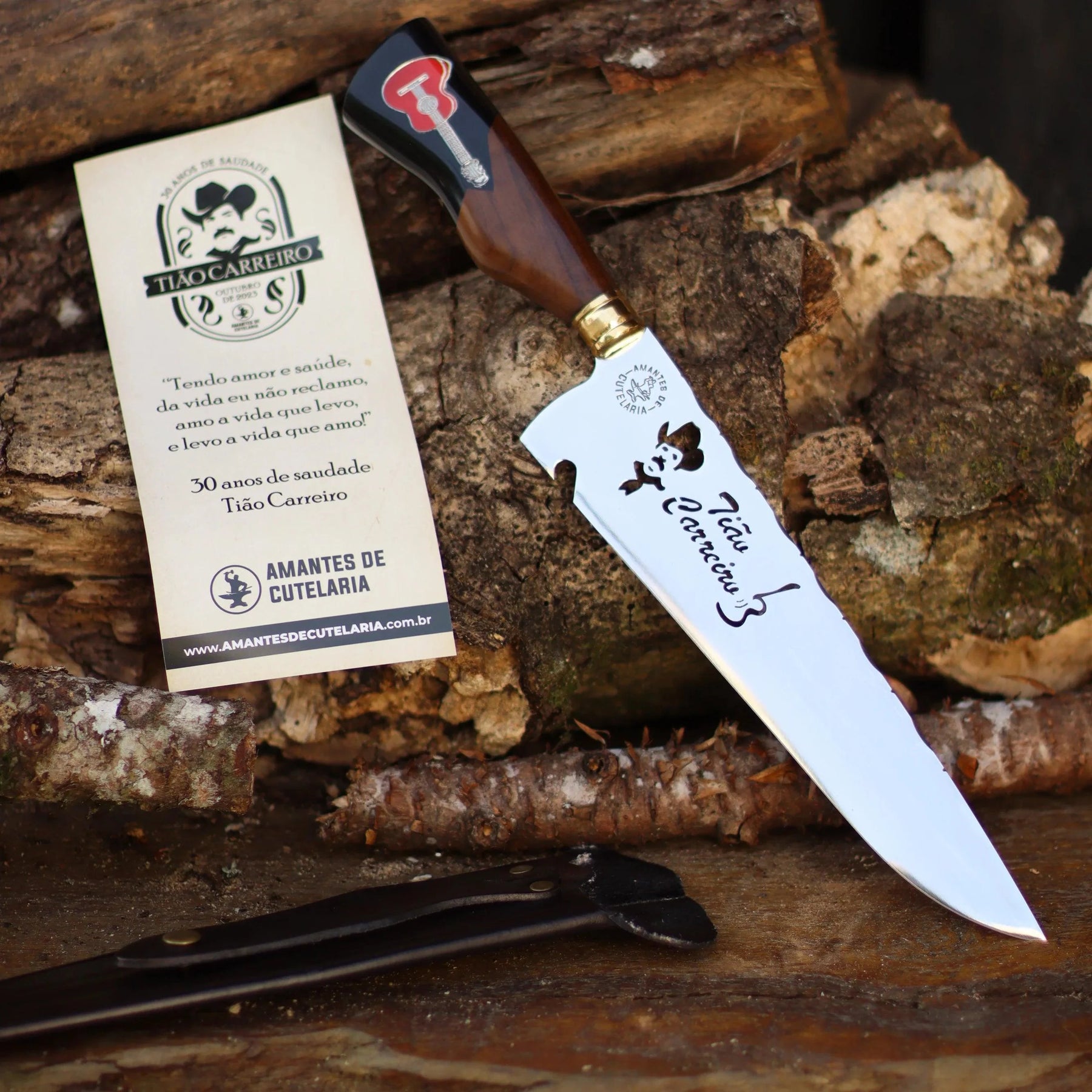 Faca Artesanal Picanheira Tião Carreiro | Produto Oficial | Edição Especial
