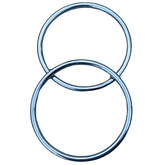 Estribo Argolão Em Aço Inox - Para Selas e Arreios