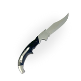 Canivete Artesanal Tático 4 Polegadas - Cabo Resina Alta Performance - Trava e Clip