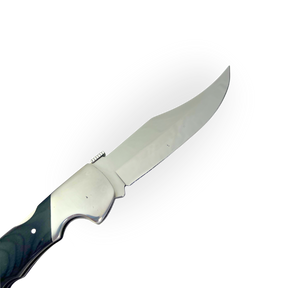 Canivete Artesanal Tático 4 Polegadas - Cabo Resina Alta Performance - Trava e Clip