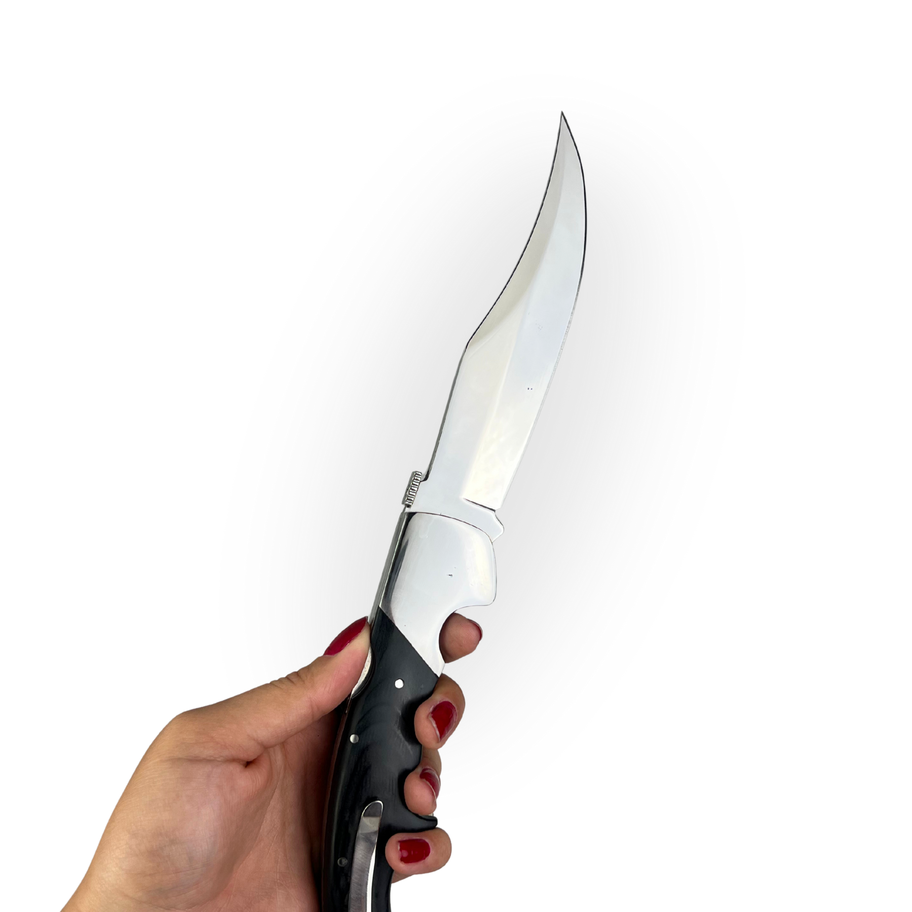 Canivete Artesanal Tático 4 Polegadas - Cabo Resina Alta Performance - Trava e Clip