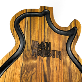 Tábua de Corte Artesanal Personalizada Iron Maiden - Madeira Nobre