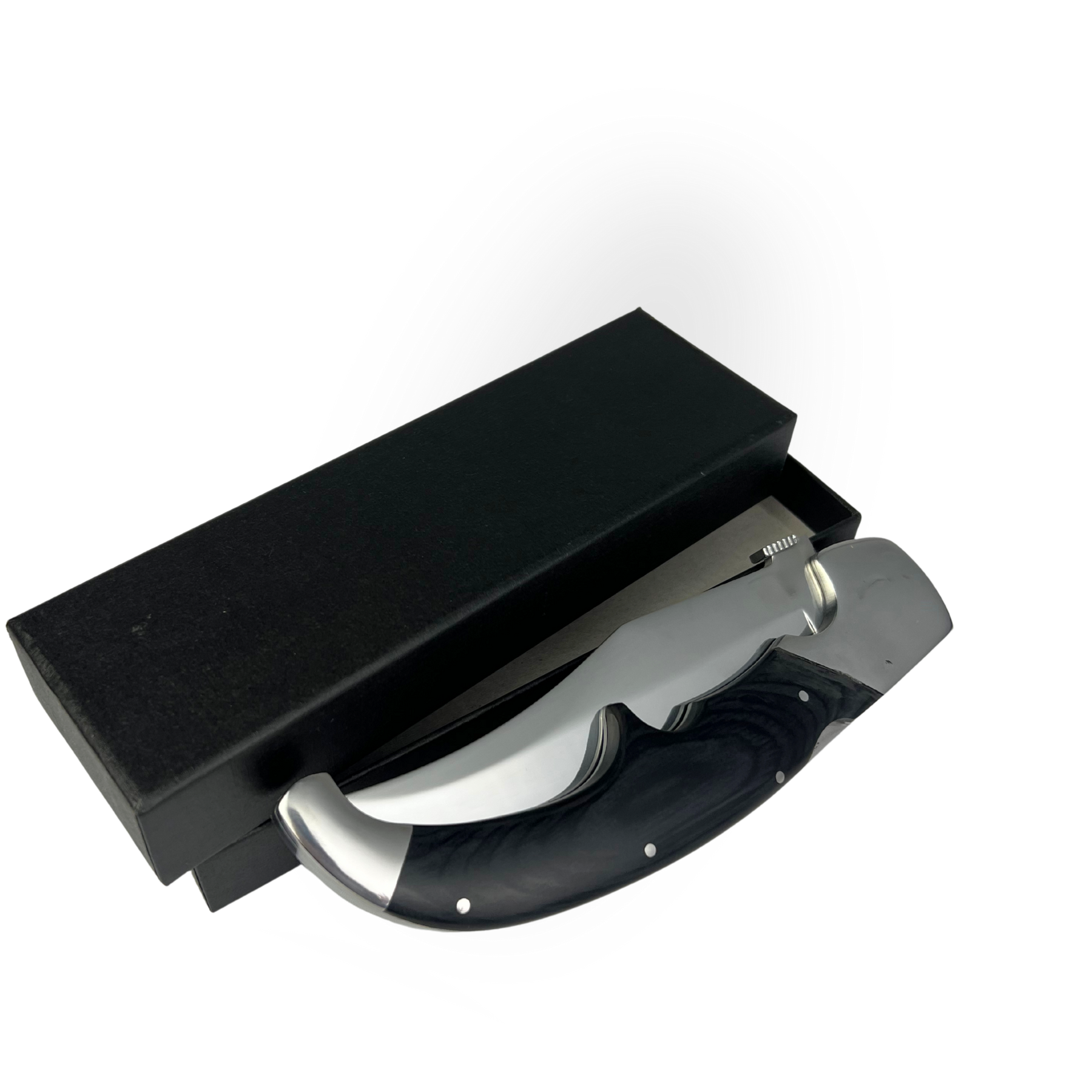 Canivete Artesanal Tático 4 Polegadas - Cabo Resina Alta Performance - Trava e Clip