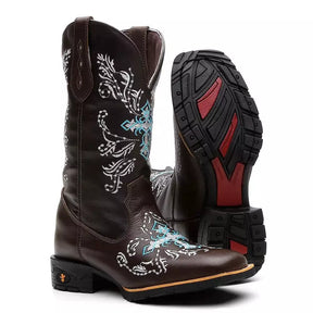 Bota Texana Feminina "Cruz Azul" - Esporatto