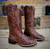 Texana Egipcia - Couro Egípcio Cor Pinhão