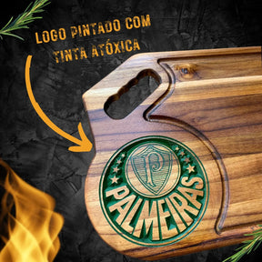 Tábua De Corte Para Churrasco Logo Do Palmeiras