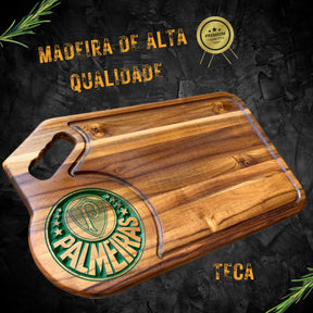 Tábua De Corte Para Churrasco Logo Do Palmeiras