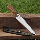 Faca Churrasco Picanheira Personalizada | Aço Inox 9"