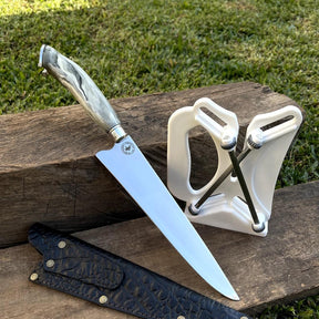 Kit Churrasco Picanheira + Afiador em X