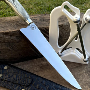 Kit Churrasco Picanheira + Afiador em X