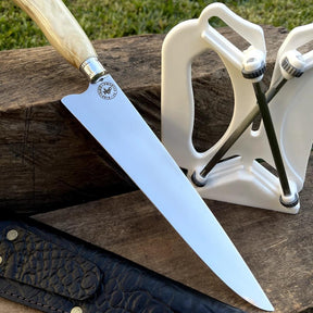 Kit Churrasco Picanheira + Afiador em X