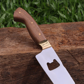 Faca Churrasco Picanheira Abridor Personalizada | Aço Inox 8"