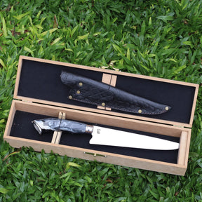 Faca Artesanal para Churrasco Personalizada Pata de Cavalo | 9' polegadas