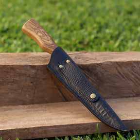 Faca Churrasco Picanheira Personalizada | Aço Inox 9"