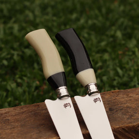 Kit 2 Facas Artesanais para Churrasco Aço Inox  | 9"