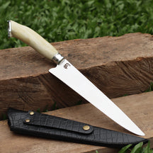 Faca Artesanal para Churrasco Personalizada Pata de Cavalo | 9' polegadas