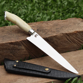 Faca Artesanal para Churrasco Personalizada Pata de Cavalo | 9' polegadas