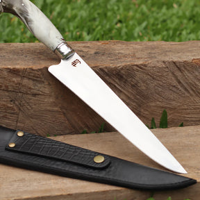 Faca Artesanal para Churrasco Personalizada Pata de Cavalo | 9' polegadas