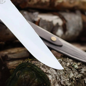 Faca Churrasco Artesanal Picanheira Tradicional | Aço Inox 10"