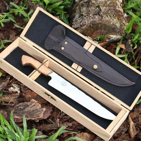 Caixa Estojo em Madeira para Facas até 11"