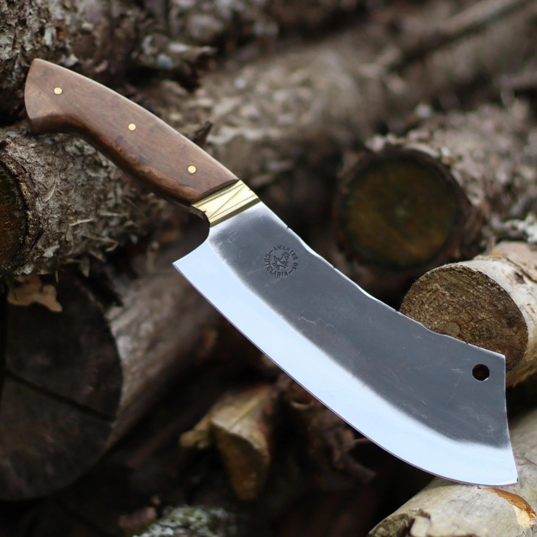 Cutelo Churrasco Artesanal Personalizado | Brut Forge 9"