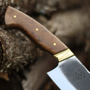 Cutelo Churrasco Artesanal Personalizado | Brut Forge 9"