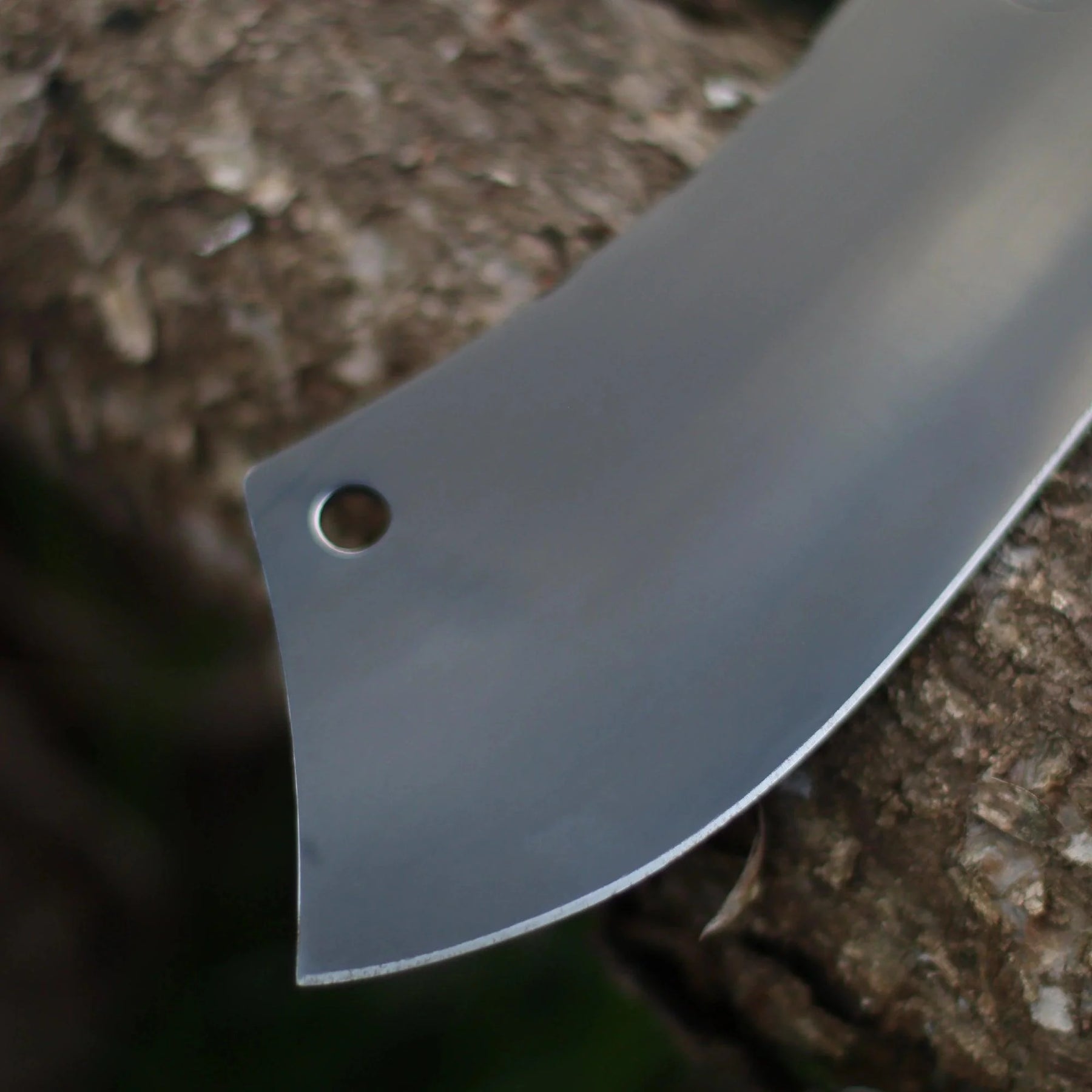 Cutelo Churrasco Artesanal Personalizado | Carbono Fosfatizado 9"