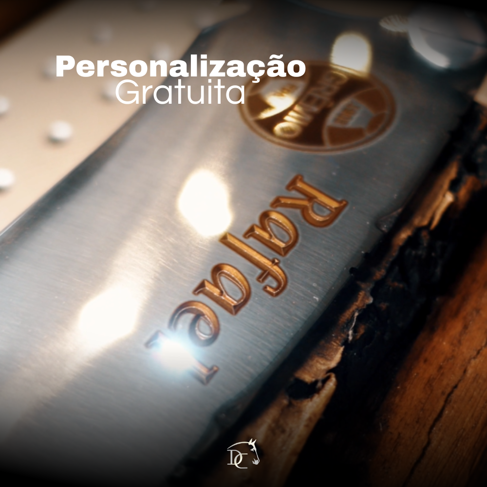 Canivete Artesanal Aço Inox 420C 4 Polegadas - Cabo Madeira com Anel Latão e Trava