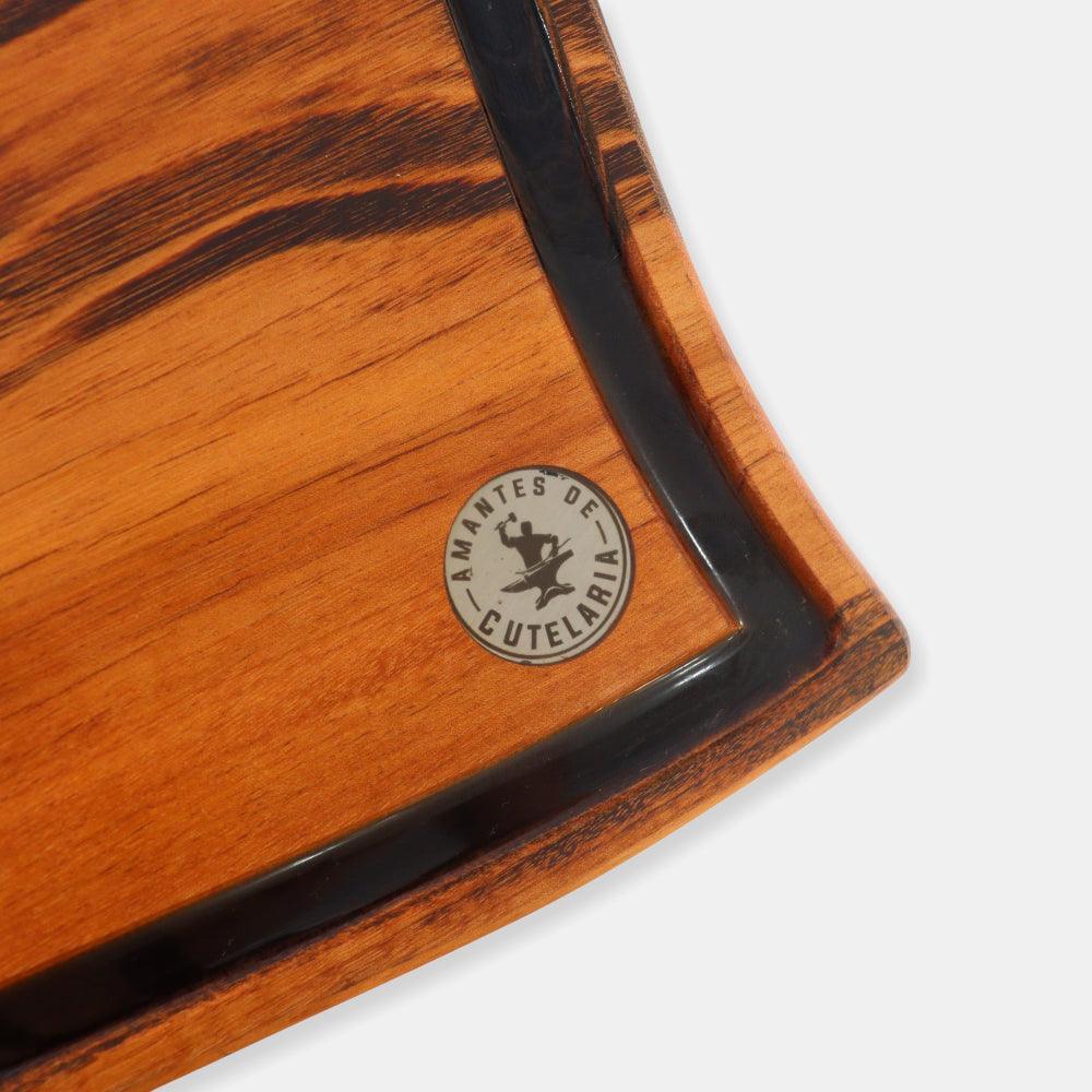 Tábua para Churrasco Cutelo | Muiracatiara e Resina