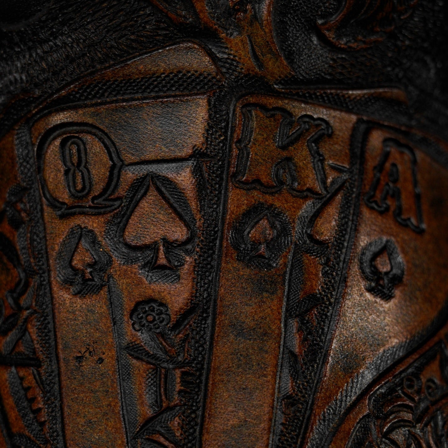 Bota Desenhada Artesanal - Baralho