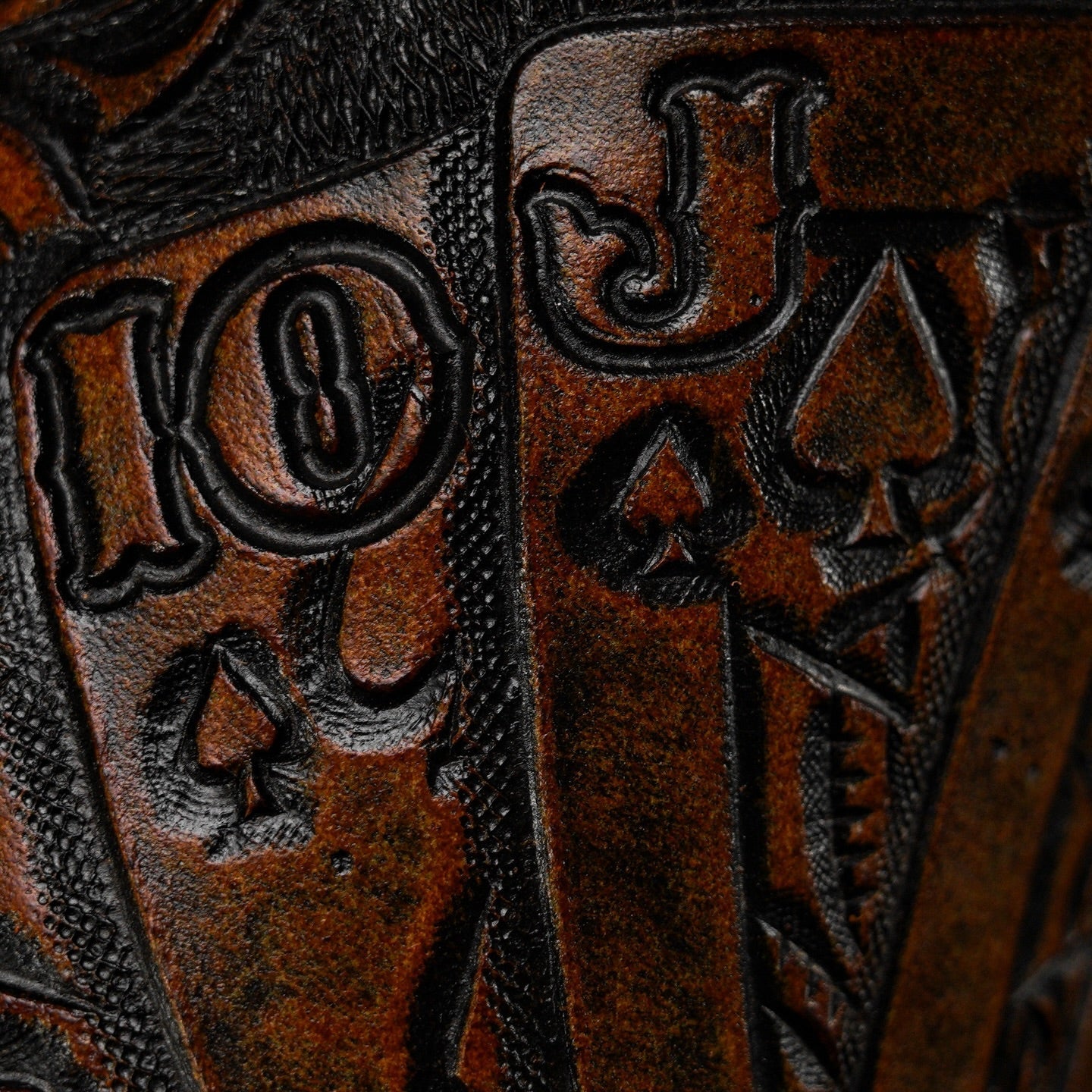 Bota Desenhada Artesanal - Baralho