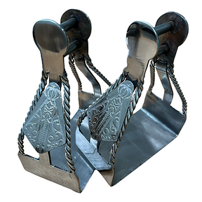 Estribo INOX - N. Sra Dourado