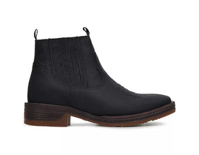 Bota Workboot Shock Discovery - Couro Legítimo Preto