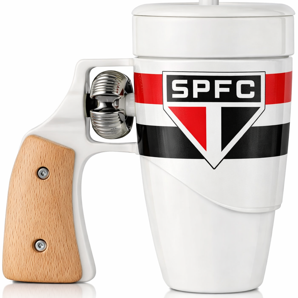 Caneca Homem de Respeito - São Paulo TIME