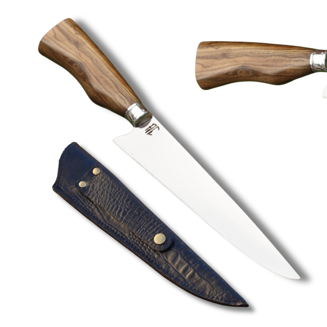 Faca Churrasco Picanheira Personalizada | Aço Inox 9"