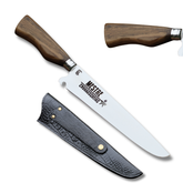 Faca Churrasco Artesanal Picanheira Mestre Churrasqueiro Cabo em Madeira | Aço Inox 10"